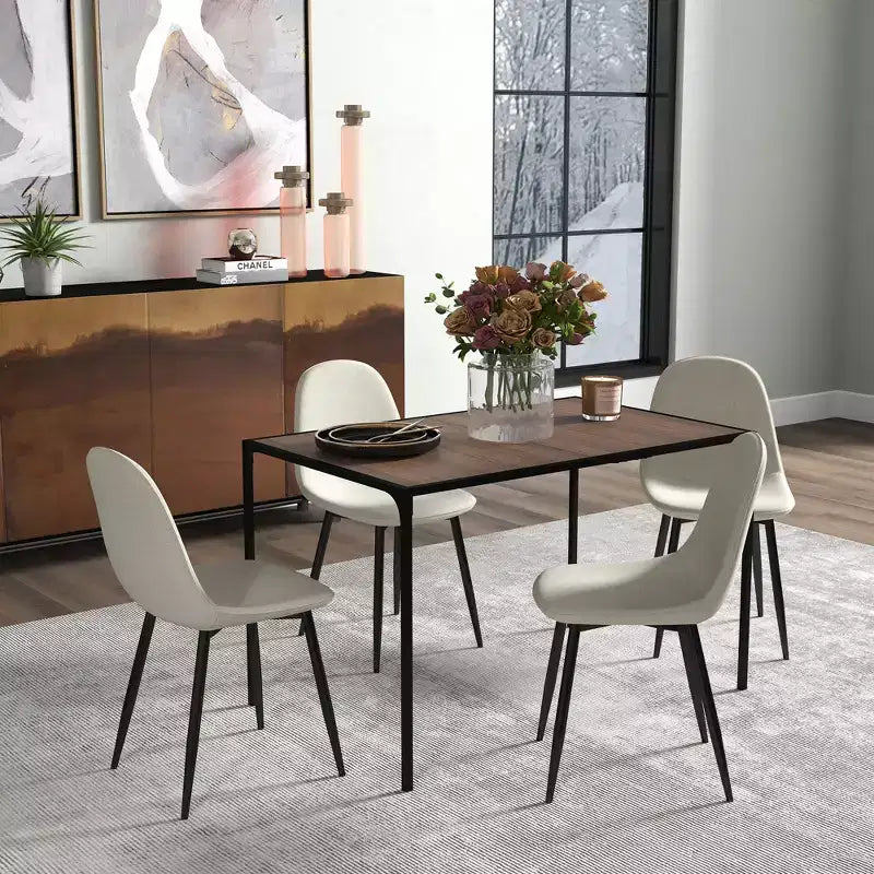 Table de salle à manger compacte pour 2, petite cuisine ou appartement