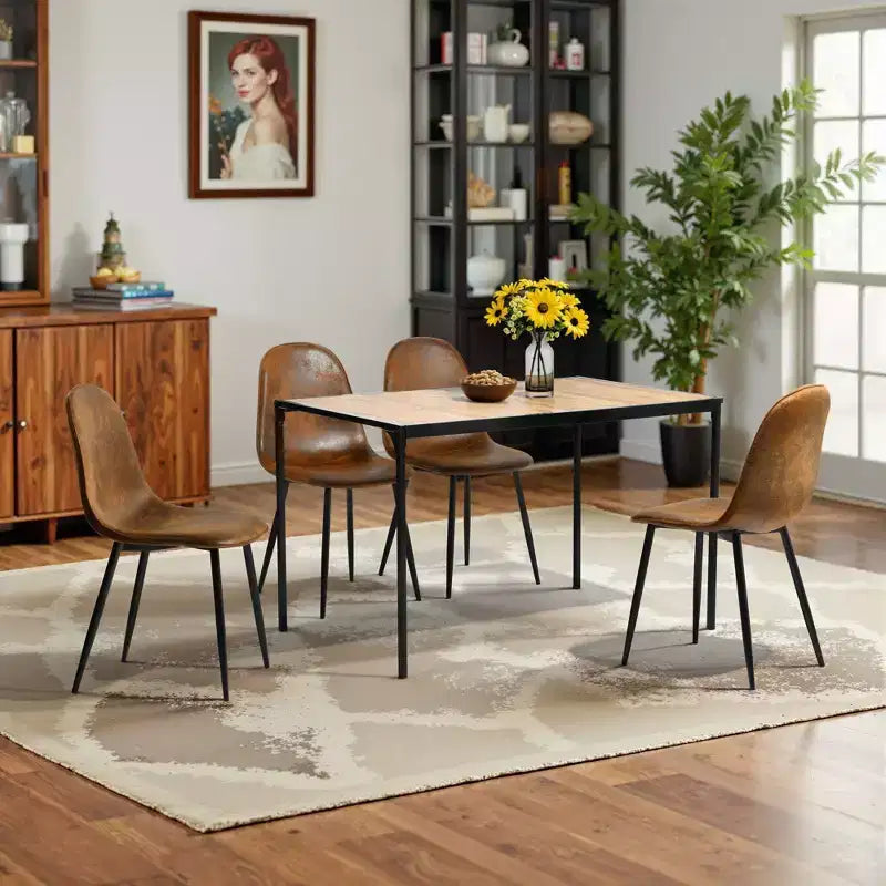 Table de salle à manger compacte pour 2, petite cuisine ou appartement