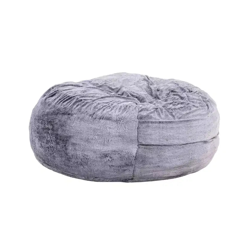 Pouf en mousse de fausse fourrure de 1,5 m