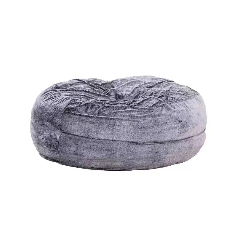 Pouf en mousse de fausse fourrure de 1,5 m