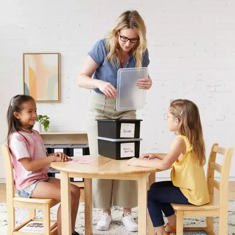 Tour de rangement mobile à 20 compartiments et 20 bacs de rangement, 5x4, Mobilier pour enfants