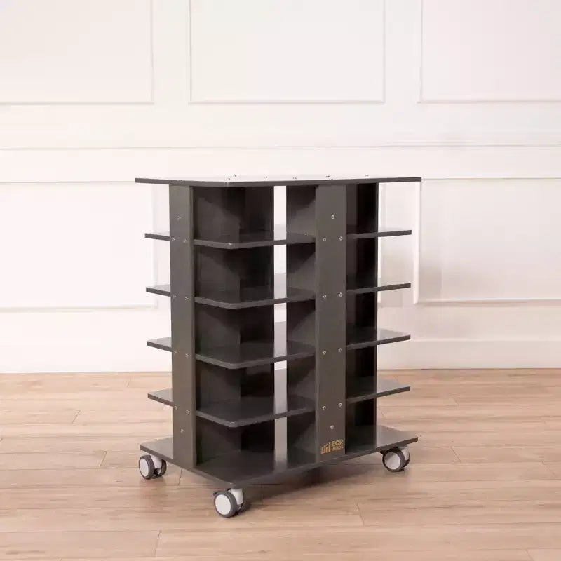 Tour de rangement mobile à 20 compartiments et 20 bacs de rangement, 5x4, Mobilier pour enfants