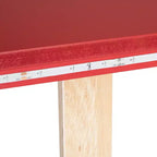 Lit de course pour garçons (taille jumeau), lit en forme de voiture avec lumière LED et dossier rembourré, cadre de lit plateforme en bois pour enfants