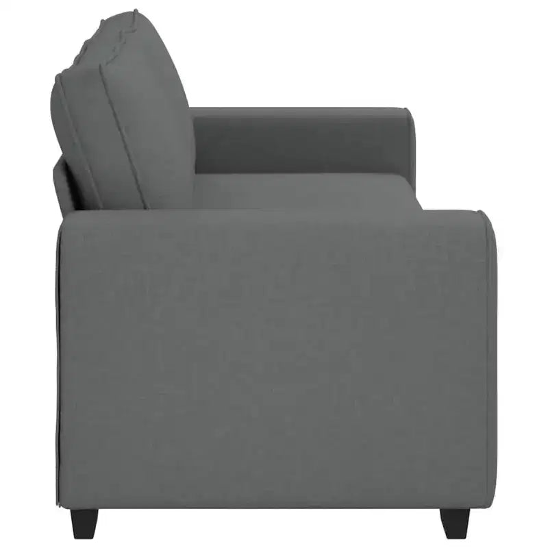 Canapé 3 places Noir 70,9 Tissu