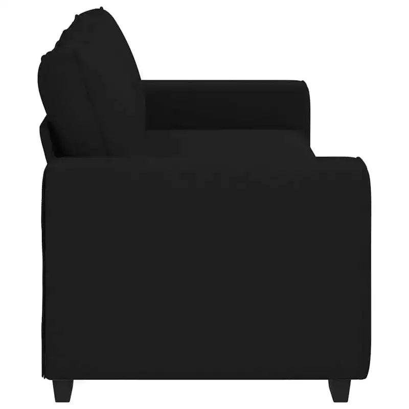 Canapé 3 places Noir 70,9 Tissu