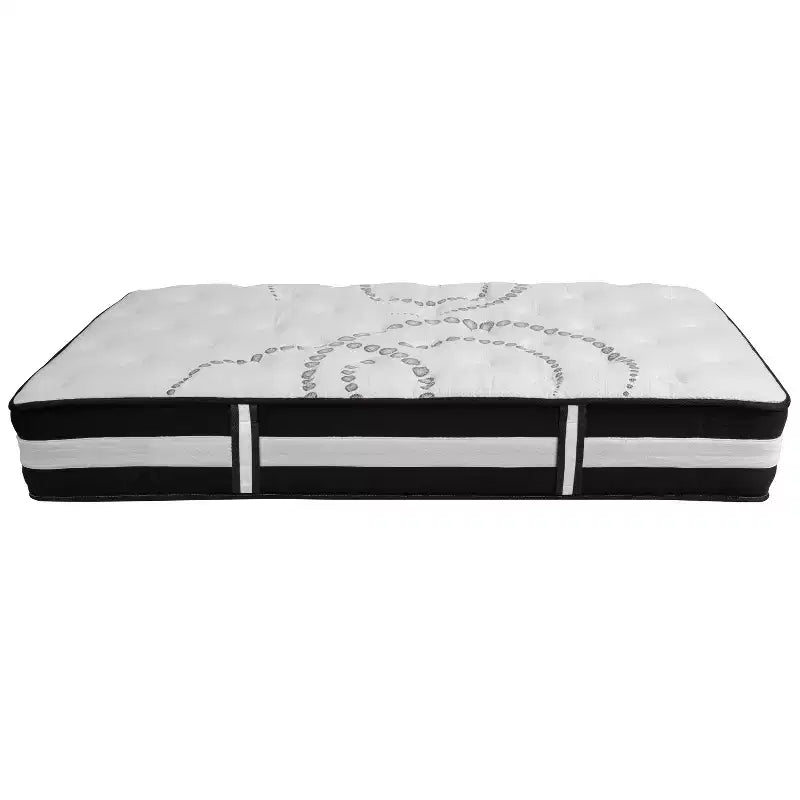 Matelas en mousse et ressorts ensachés de 30 cm, Matelas en boîte