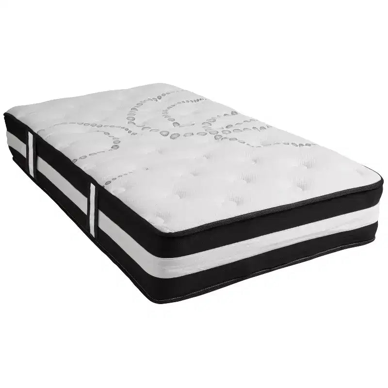 Matelas en mousse et ressorts ensachés de 30 cm, Matelas en boîte
