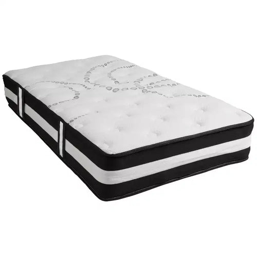 12 Inch Foam and Pocket Spring Mattress, Mattress in a Box
