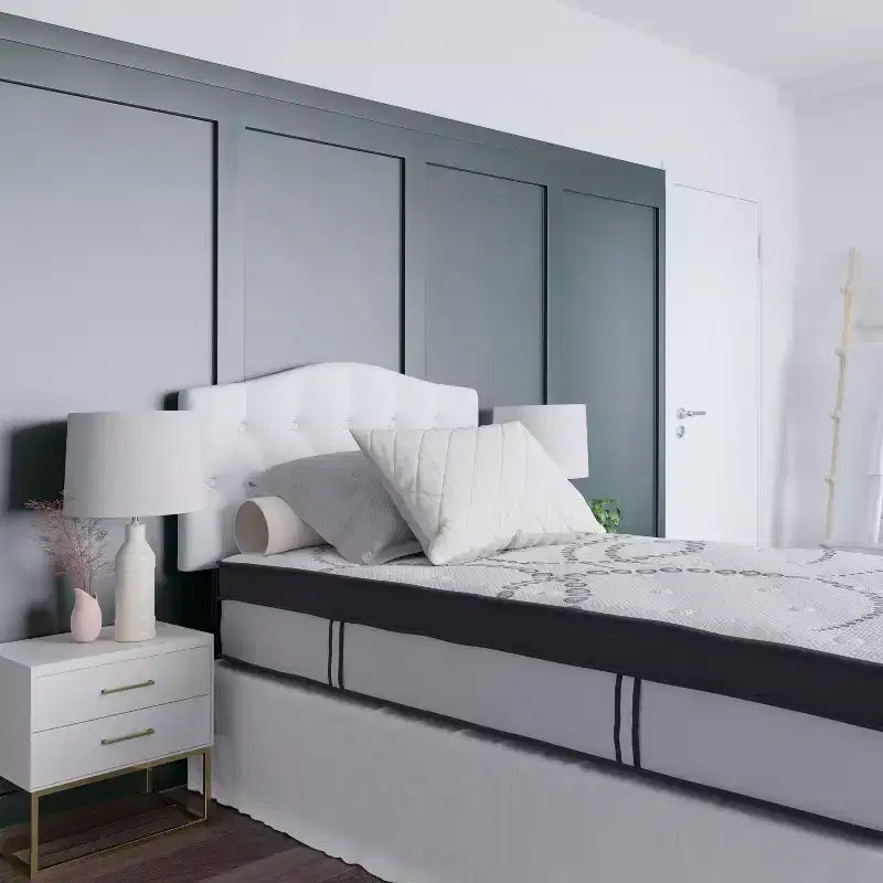 Matelas en mousse et ressorts ensachés de 30 cm, Matelas en boîte