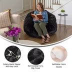 Pouf géant pour enfants et adultes