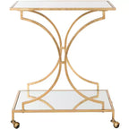 Ignatius Bar Cart - FOX2555 - Safavieh
