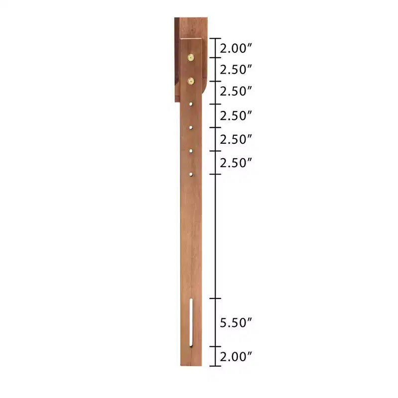 Lit plate-forme en bois (Gris/Noyer): Sommier non inclus, avec tête de lit capitonnée